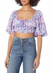 For Love & Lemons Women's Belize Crop Top  Extra Small