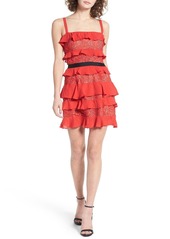 For Love & Lemons Women's Chianti Tank Dress RedHot L