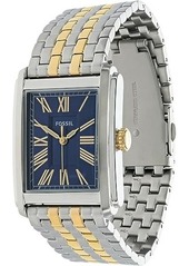 Fossil Carraway Three-Hand Two-Tone Stainless Steel Watch - FS6010