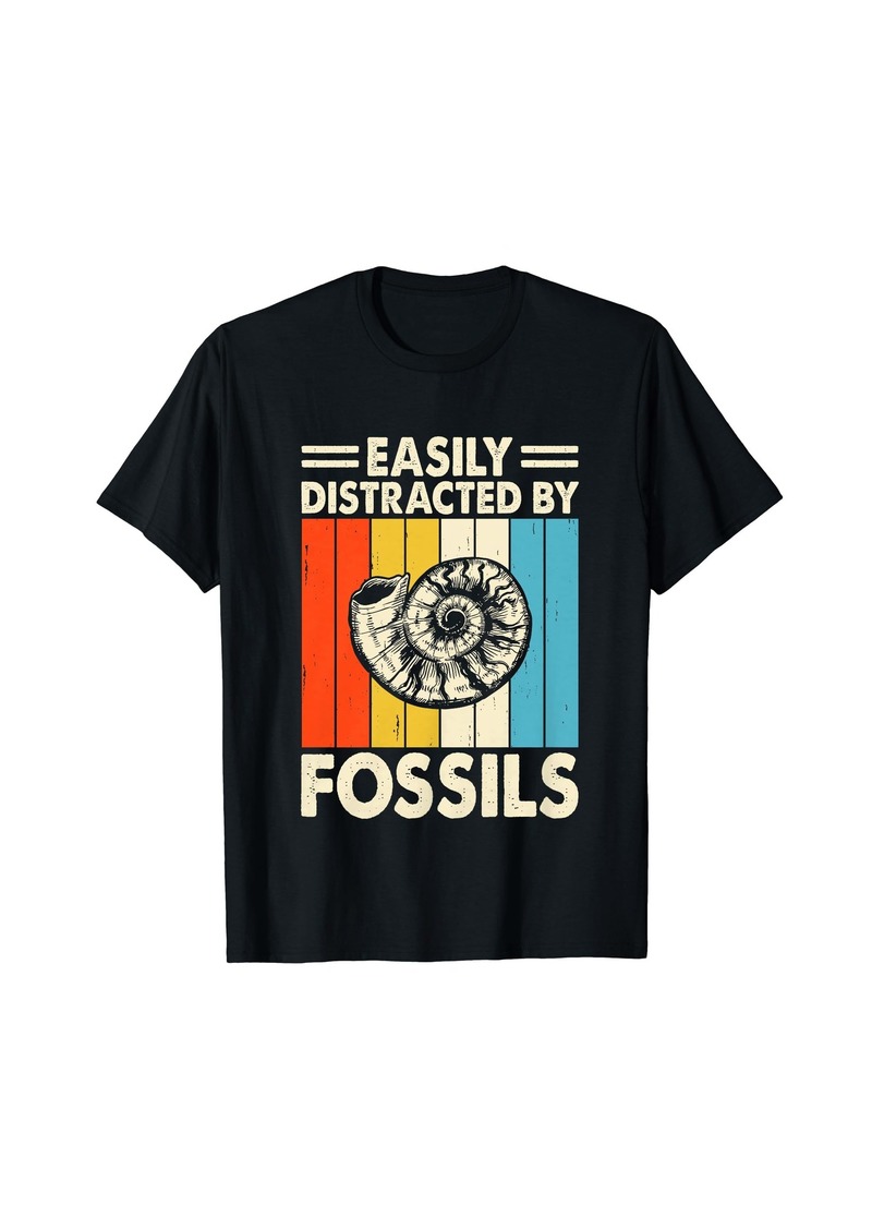 Easily Distracted By Fossils T-Shirt