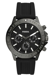 Fossil Bannon Silicone Strap Watch