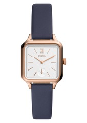 Fossil Colleen Leather Strap Watch