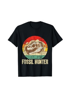 Fossil Hunter - Retro Paleontologist Paleontology T-Shirt