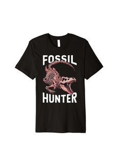 Fossil Hunter Apparel Paleontologist Premium T-Shirt