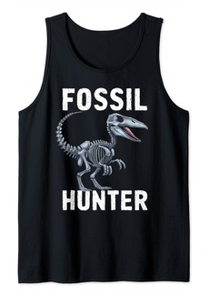 Fossil Hunter Apparel Paleontologist Tyrannosaur Tank Top
