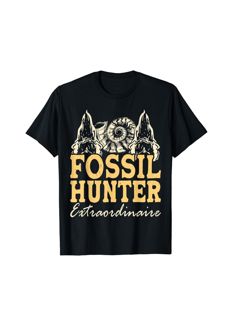 Fossil Hunter Extraordinaire T-Shirt