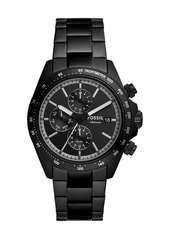 Fossil Men's Autocross Multifunction, Black Stainless Steel Watch