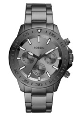 Fossil Men's Bannon Multifunction Smoke Stainless Steel Watch