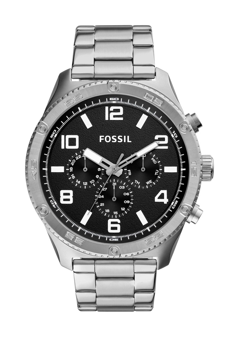 Fossil Men's Brox Multifunction, Stainless Steel Watch
