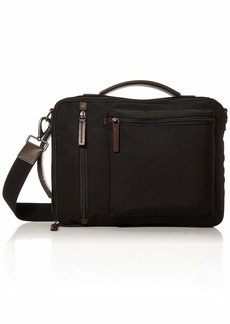 Fossil Men's Buckner Fabric  Convertible Travel Backpack and Briefcase Messenger Bag   (Model: MBG9475001)