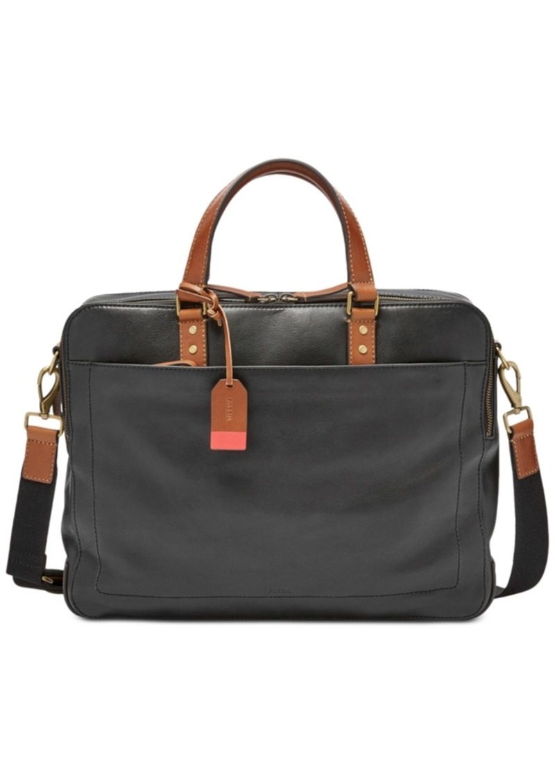 fossil mens work bags