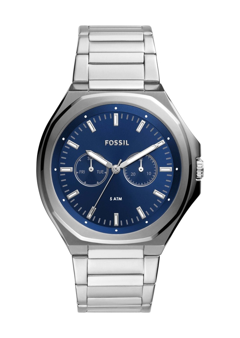 Fossil Men's Evanston Multifunction, Stainless Steel Watch