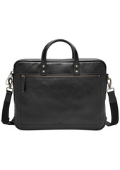 Fossil Men's Haskell Leather Briefcase