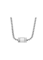 Fossil Men's Icons Stainless Steel Chain Necklace