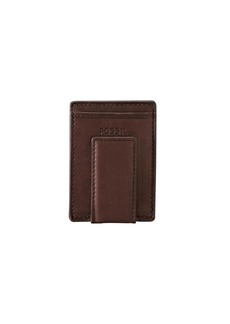 Fossil Men's Ingram Leather Magnetic Card Case with Money Clip Wallet Brown (Model: ML3235200)
