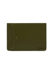 Fossil Men's Joshua Cactus Leather Card Case