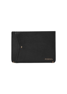 Fossil Men's Joshua Vegan Cactus Slim Minimalist Card Case Front Pocket Wallet  (Model: ML4461001)