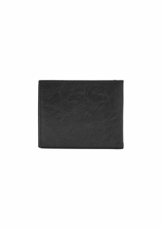 Fossil Men's Neel Leather Bifold Sliding 2-in-1 with Removable Card Case Wallet Black (Model: ML3888001)