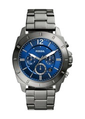 Fossil Men's Privateer Chronograph, Smoke Stainless Steel Watch
