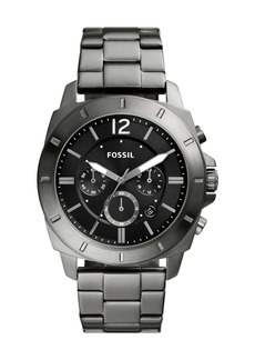 Fossil Men's Privateer Chronograph, Smoke Stainless Steel Watch