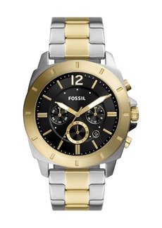 Fossil Men's Privateer Chronograph, Two-Tone Stainless Steel Watch