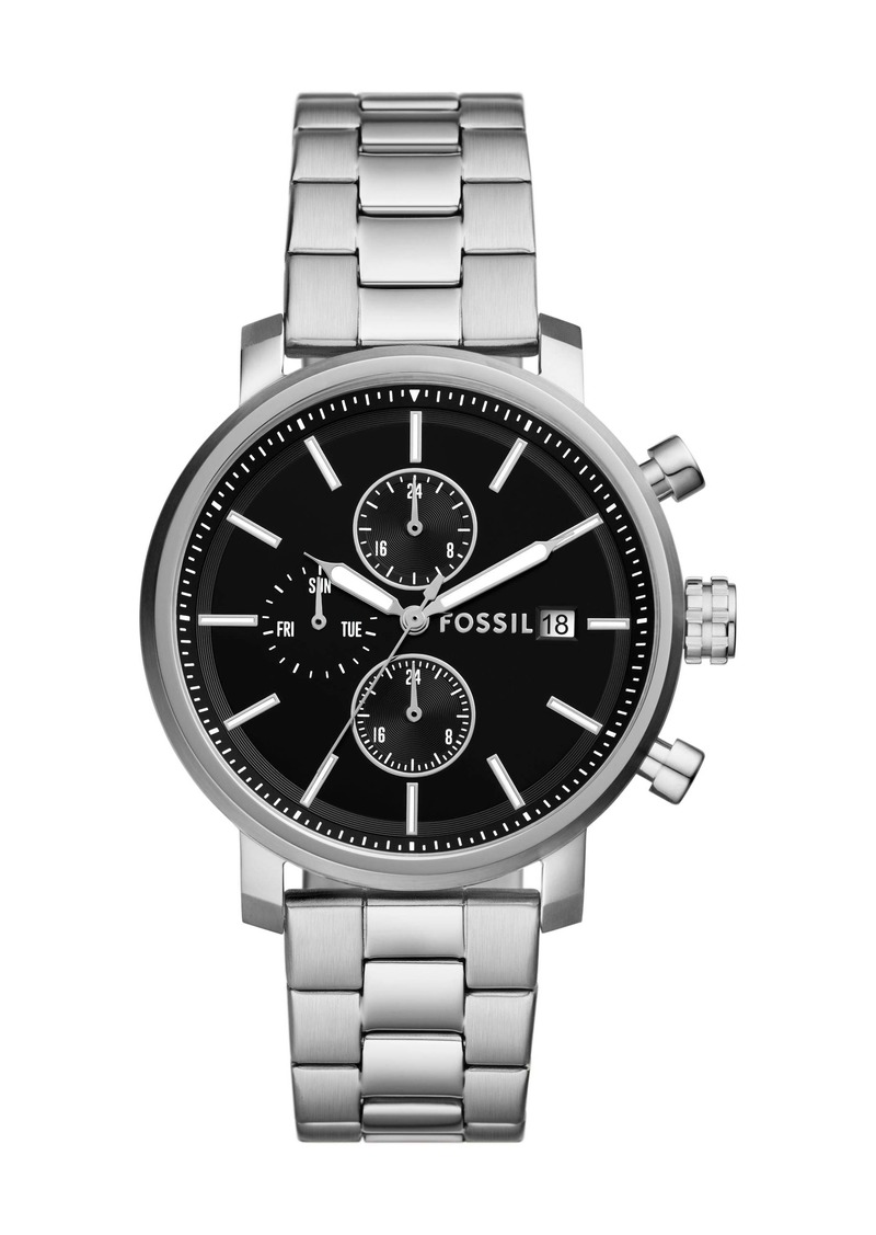 Fossil Men's Rhett Multifunction, Stainless Steel Watch