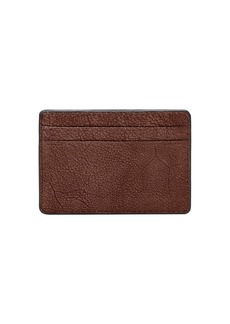 Fossil Men's Steven Leather Slim Minimalist Card Case Wallet Medium Brown (Model: ML4395210)