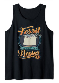 Fossil Oregon Hometown - My Story Begins Tank Top
