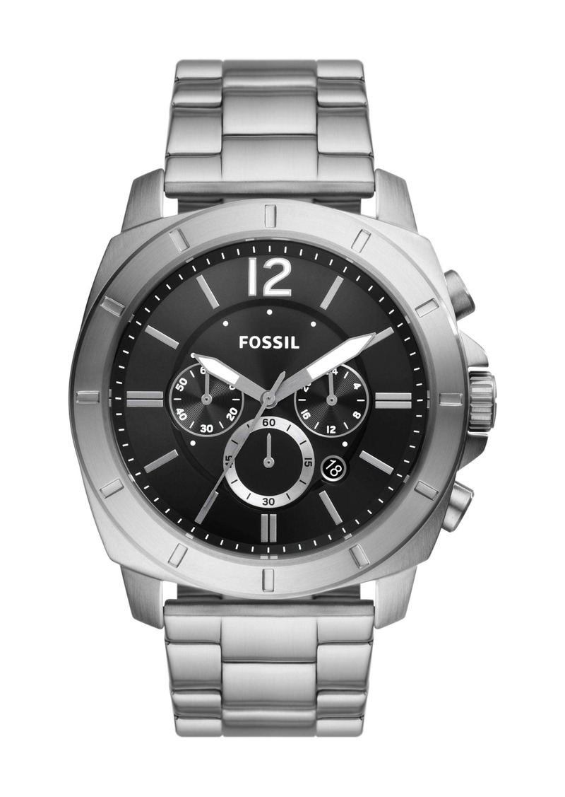 Fossil Outlet Men's Privateer Chronograph, Stainless Steel Watch