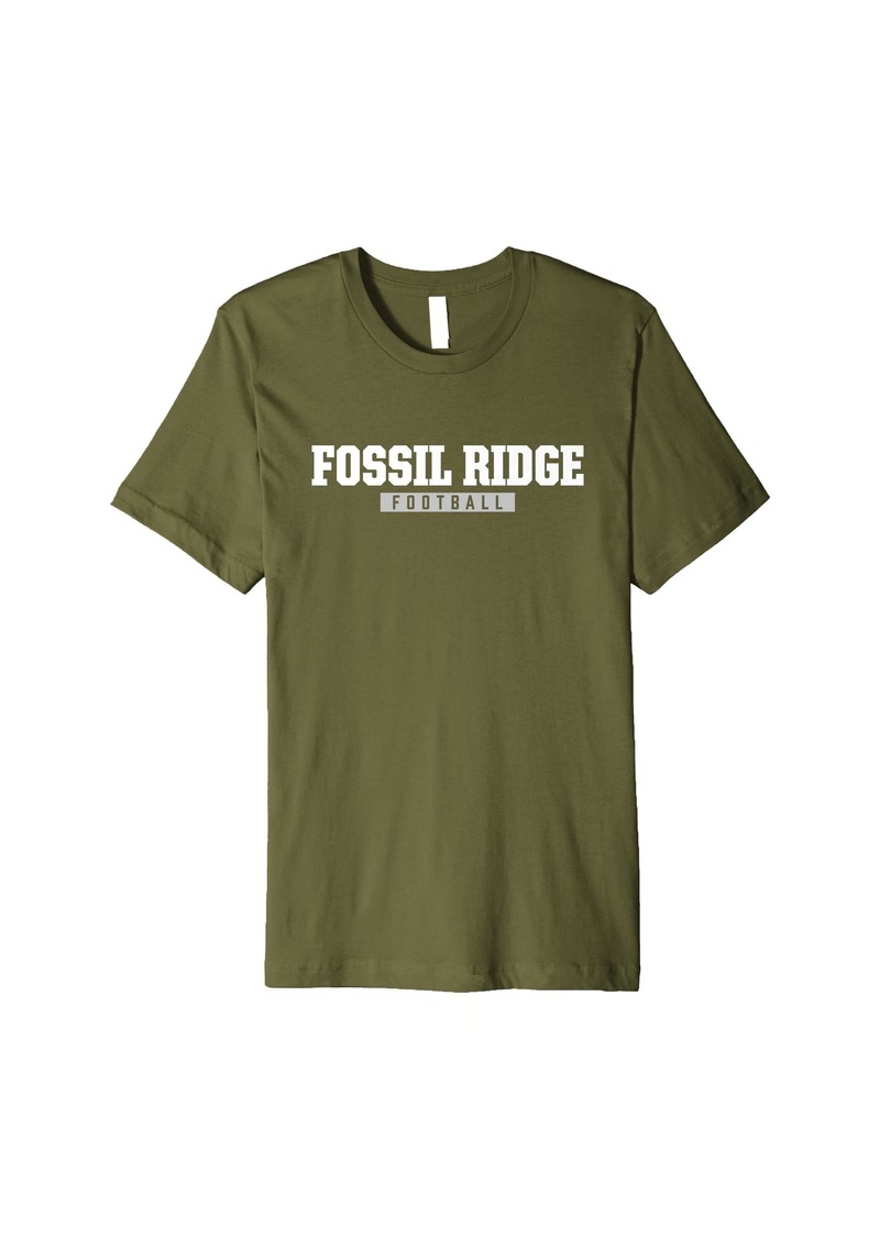 Fossil Ridge High School Football HS Premium T-Shirt