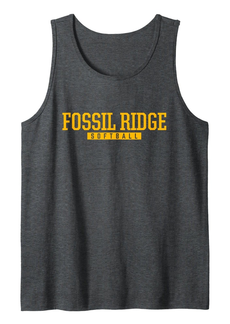 Fossil Ridge High School Softball Tank Top