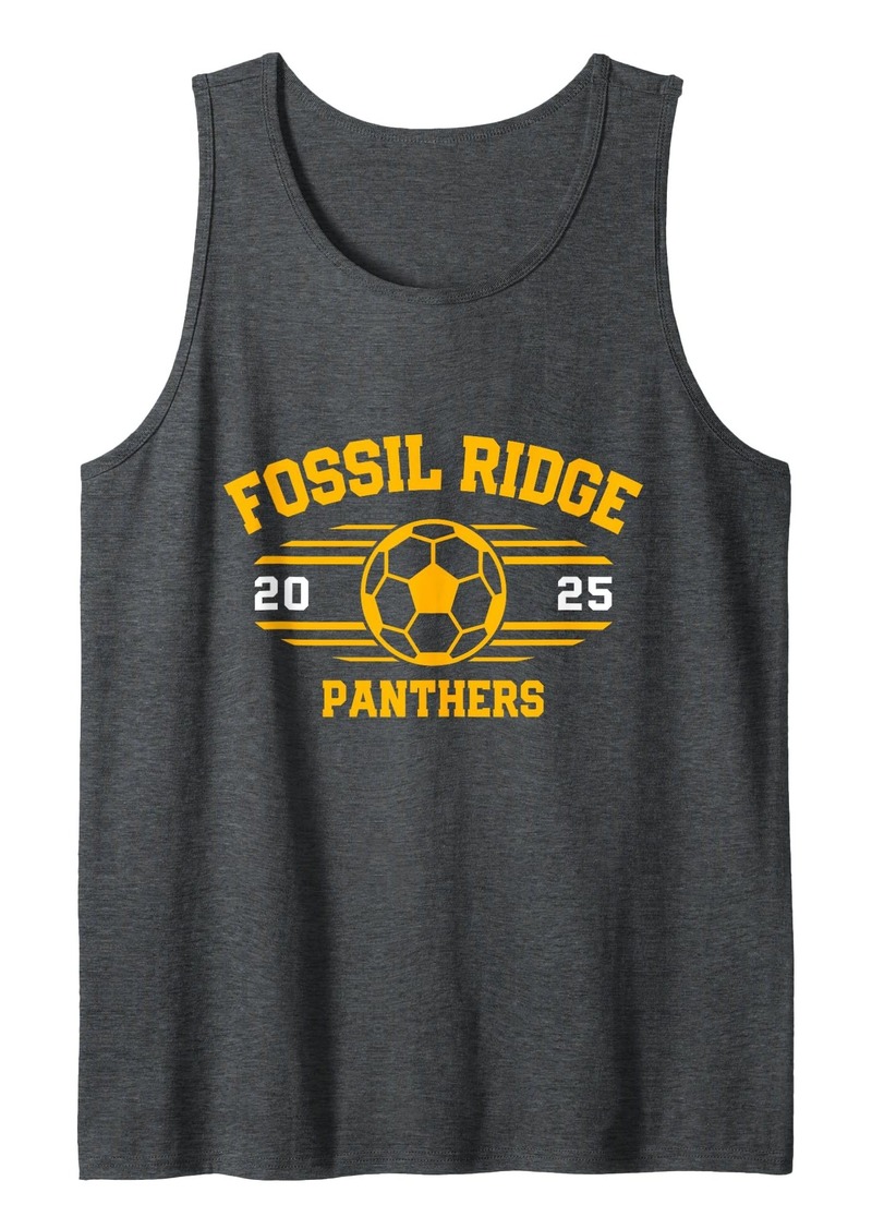 Fossil Ridge Panthers Soccer Ball 2025 Tank Top