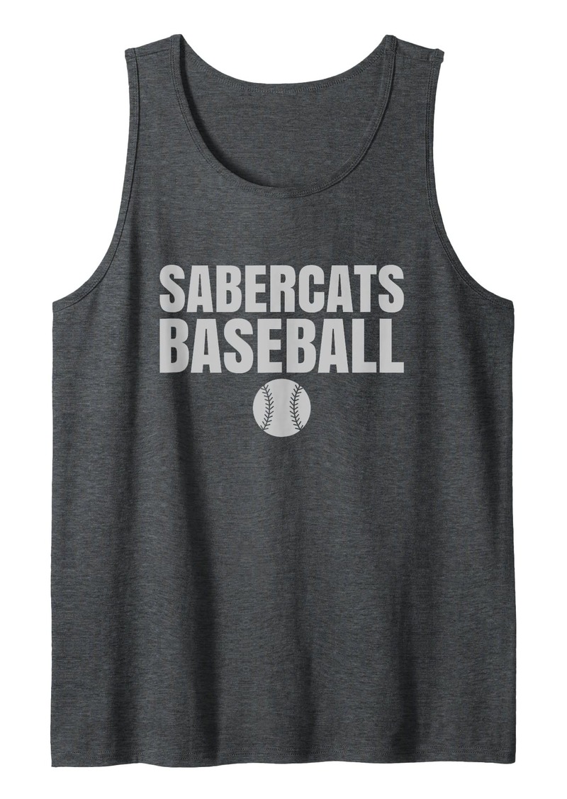 Fossil Ridge Sabercats Baseball Tank Top