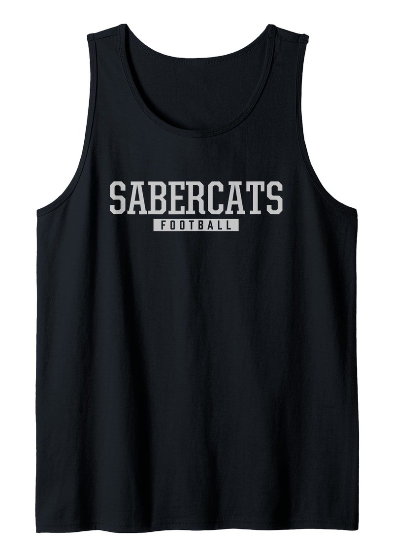 Fossil Ridge Sabercats Football HS Tank Top