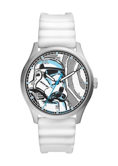 Fossil Unisex Special Edition Star Wars Stormtrooper Three-Hand, Stainless Steel Watch