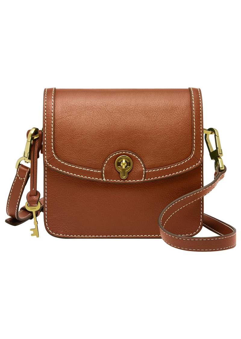 Fossil Women's Ainsley Eco Leather Small Flap Crossbody