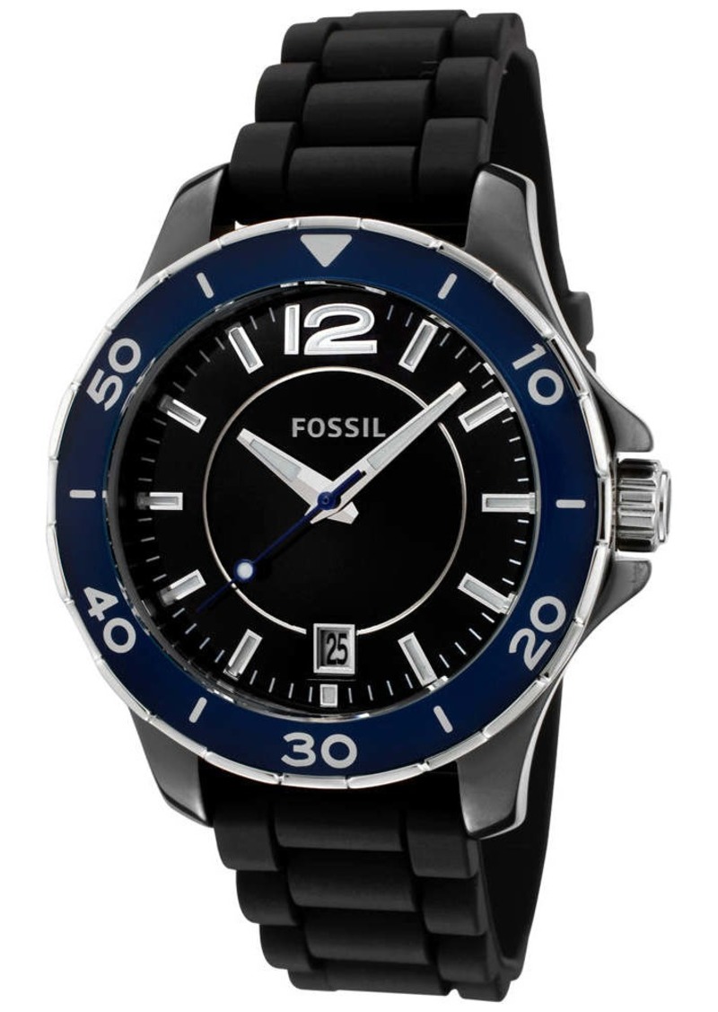 Fossil Women's Classic Black Dial Watch