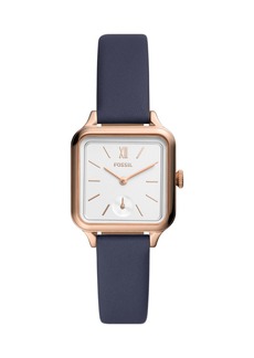 Fossil Women's Colleen Three-Hand, Rose Gold-Tone Stainless Steel Watch