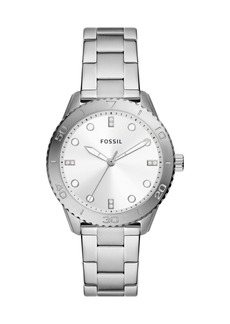 Fossil Women's Dayle Three-Hand, Stainless Steel Watch