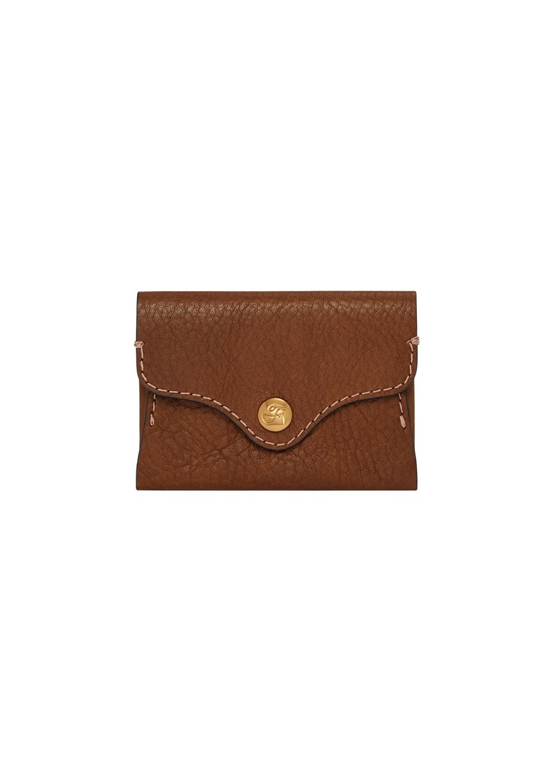 Fossil Women's Fossil Heritage LiteHide Leather Card Case