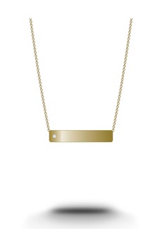 Fossil Women's Gold-Tone Stainless Steel Station Necklace