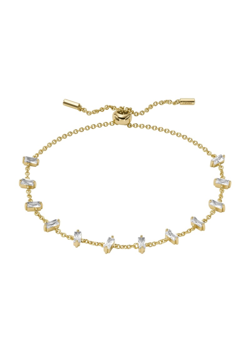 Fossil Women's Hazel Gold-Tone Brass Chain Bracelet