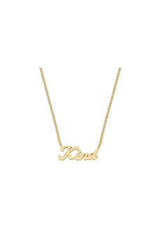 Fossil Women's La La Land Gold-Tone Stainless Steel Chain Necklace