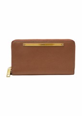 Fossil Women's Liza Leather Wallet Zip Around Clutch with Wristlet Strap Brown (Model: SL7878200)