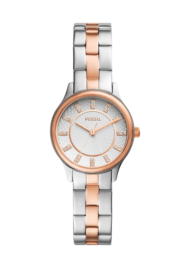 Fossil Women's Modern Sophisticate Three-Hand, Two-Tone Stainless Steel Watch