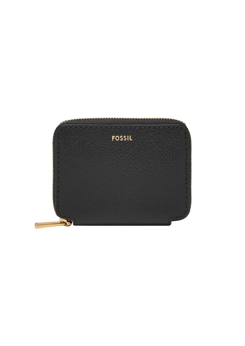 Fossil Women's Sofia Leather Zip Card Case