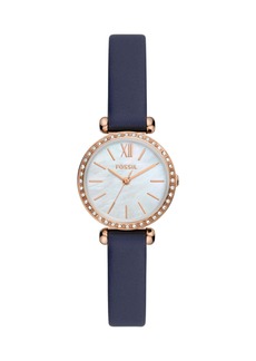 Fossil Women's Tillie Mini Three-Hand, Rose Gold-Tone Stainless Steel Watch