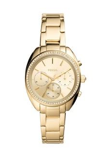 Fossil Women's Vale Chronograph, Gold-Tone Stainless Steel Watch