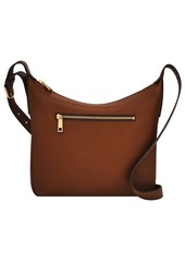 Fossil Wome's Cecilia Leather Top Zip Crossbody
