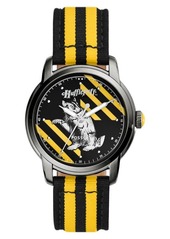 Fossil x Harry Potter Limited Edition Hufflepuff Hogwarts House Strap Watch